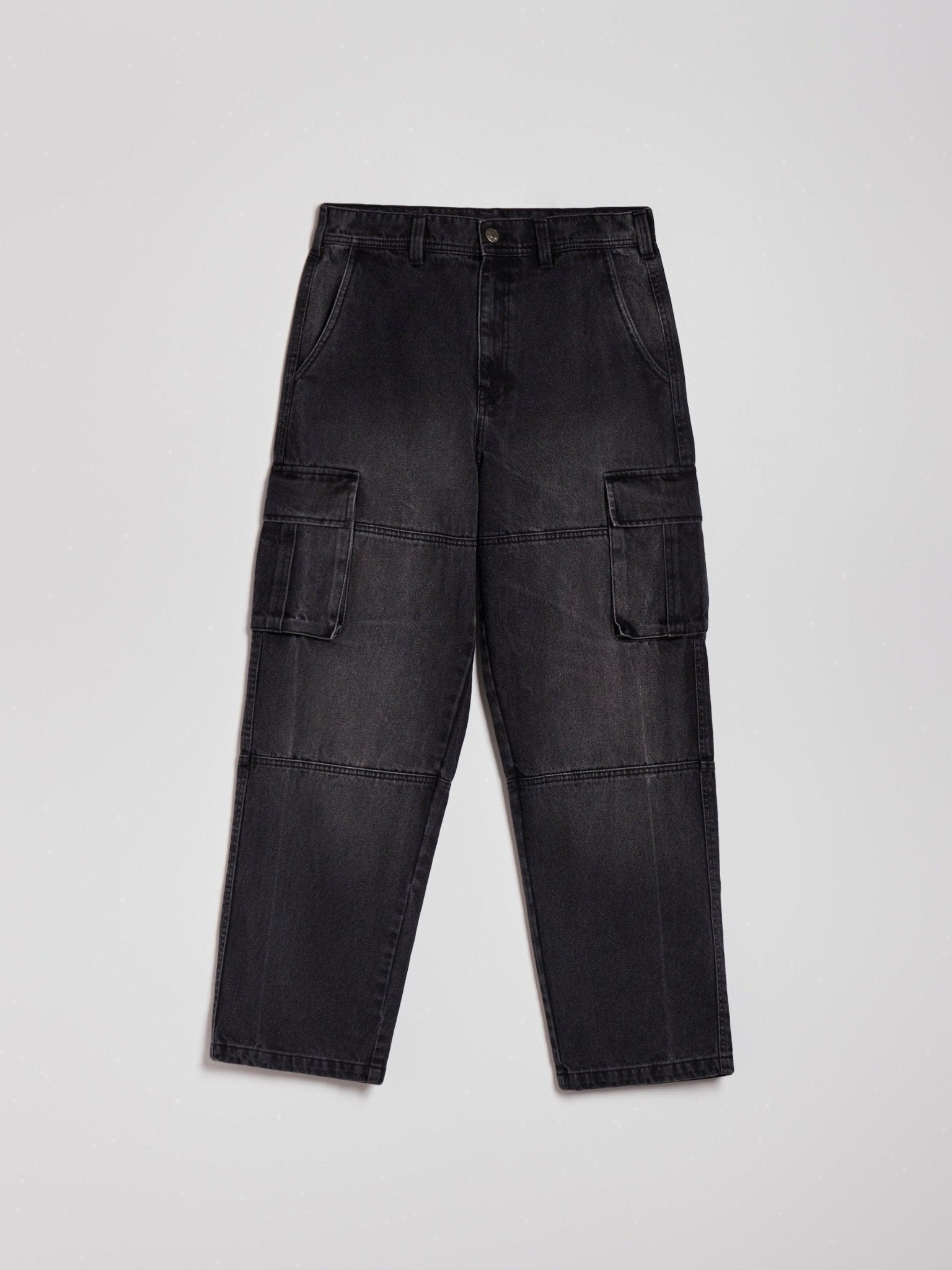 Wide leg jeans with patch pockets - SMgarment's