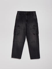 Wide leg jeans with patch pockets - SMgarment's