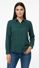 WOMEN ONLY CHECK SHIRT - Smgarment's
