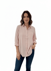 WOMEN STRIPES SHIRT - Smgarment's