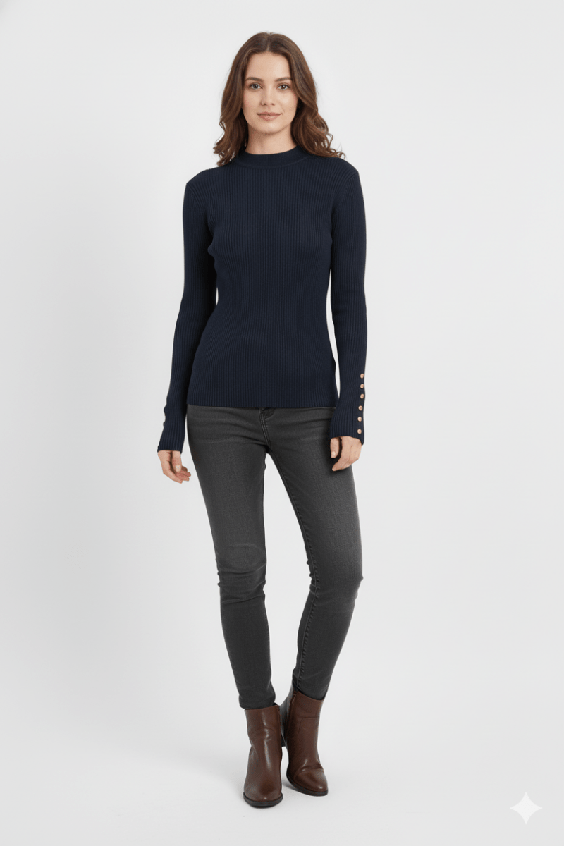 WOMENS BASIC SWEATER - Smgarment's
