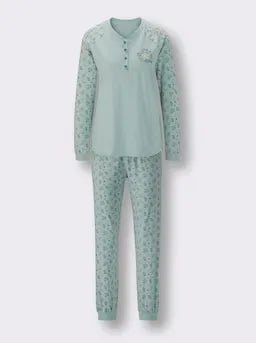 WOMENS Button - front T-Shirt & pajama (NIGHTWEAR) - Smgarment's