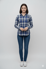 WOMENS CHECK SHIRT - Smgarment's