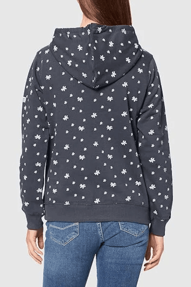 Women's Ladies Hoodie Blue Move Sweatshirt - SMgarment's