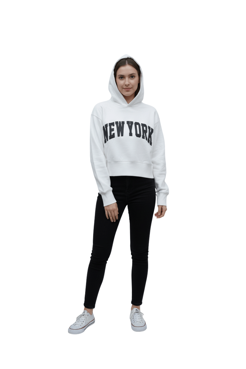 WOMENS NEW YORK HOODIE - Smgarment's