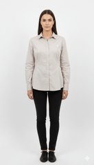 WOMENS PLAIN SHIRT WITH LOGO - Smgarment's