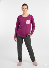 WOMENS PRINTED POCKET TEES - Smgarment's