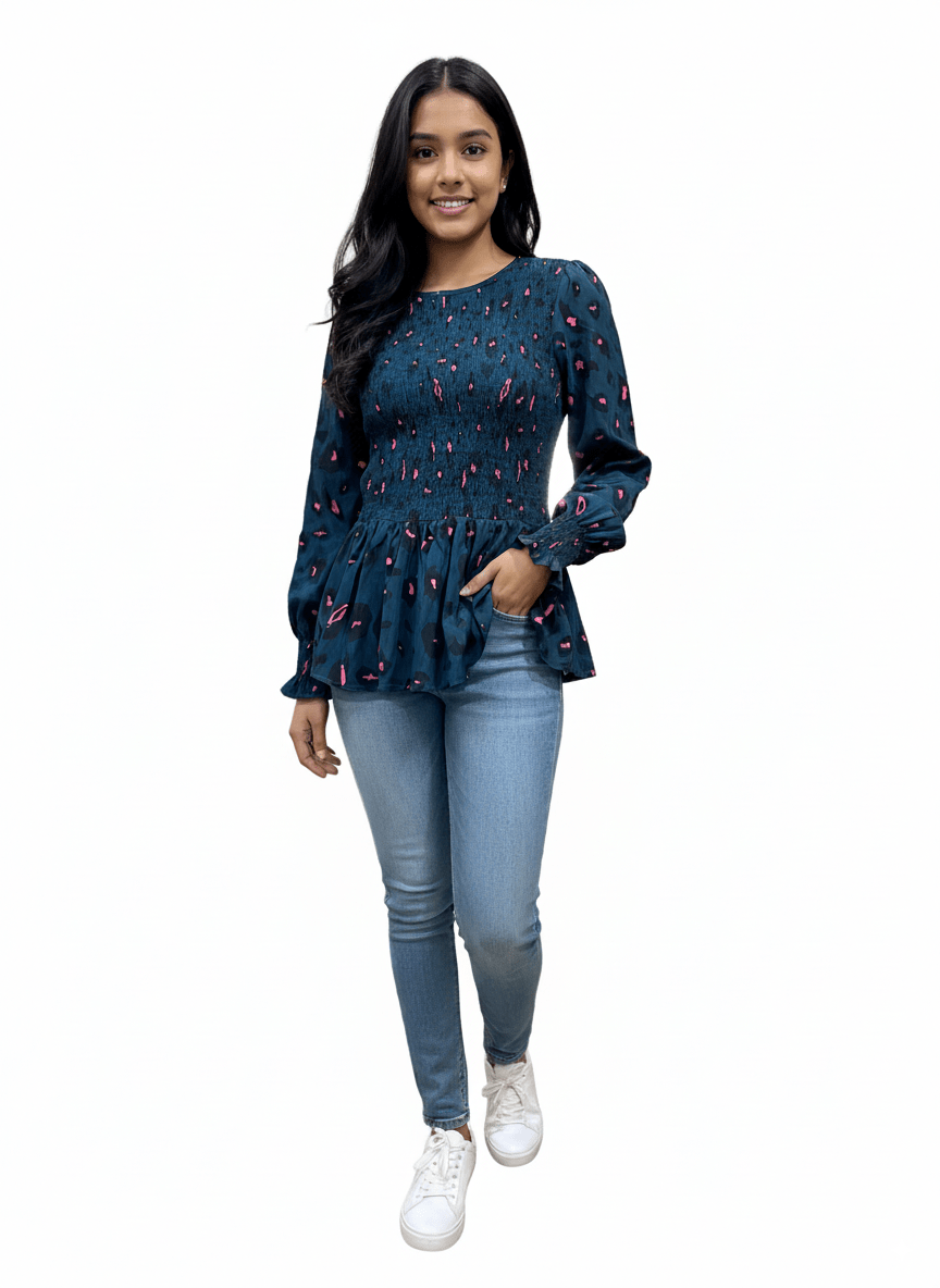 WOMENS PRINTED TOP - Smgarment's