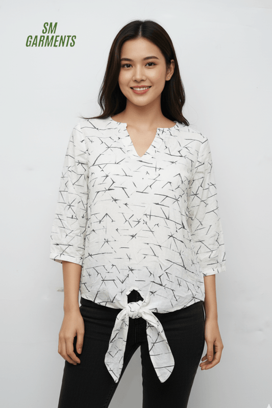 WOMENS PRINTED TOP - Smgarment's