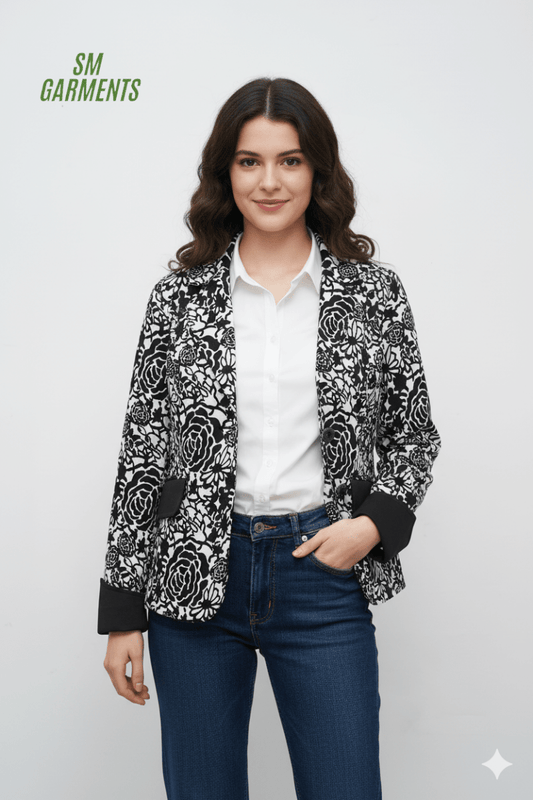 YOUR BEAUTIFULL High Quality Women's Fashionable Office Blazer - Smgarment's