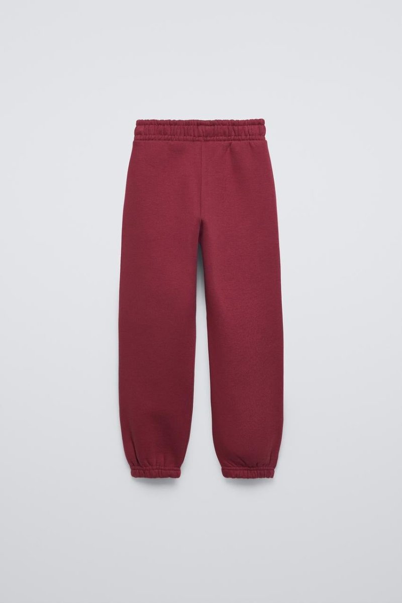 ZARA GIRLS BASIC PLUSH JOGGERS - Smgarment's