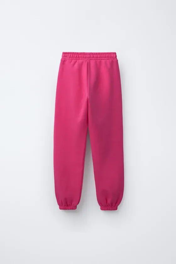 ZARA Girls Plain Sweatshirt And Plain Sweatpant Set - Smgarment's