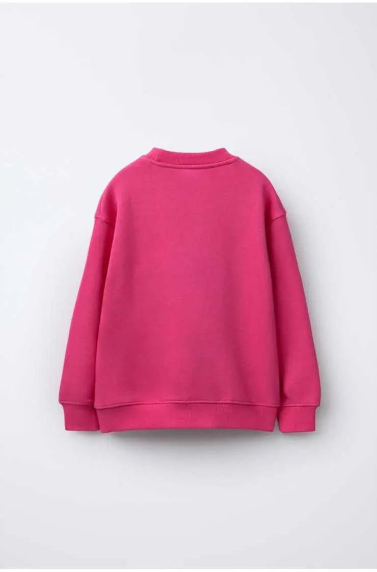 ZARA Girls Plain Sweatshirt And Plain Sweatpant Set - Smgarment's