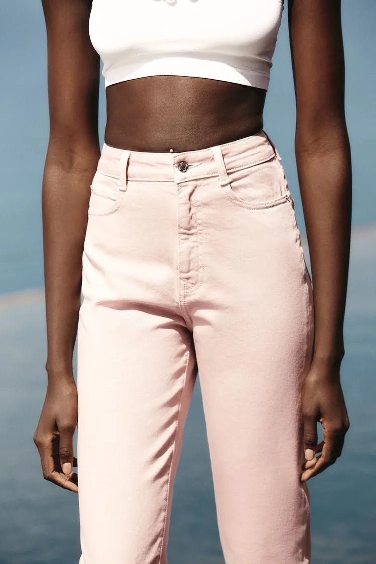 ZARA HIGH - WAIST MOM JEANS - Smgarment's