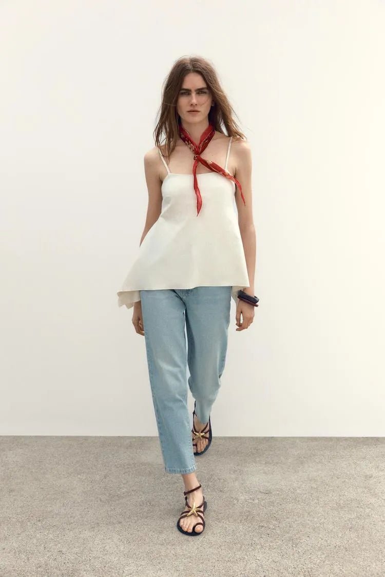 ZARA HIGH - WAIST MOM JEANS - Smgarment's