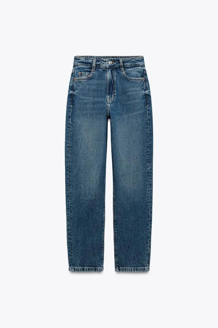 ZARA HIGH - WAIST MOM JEANS - Smgarment's