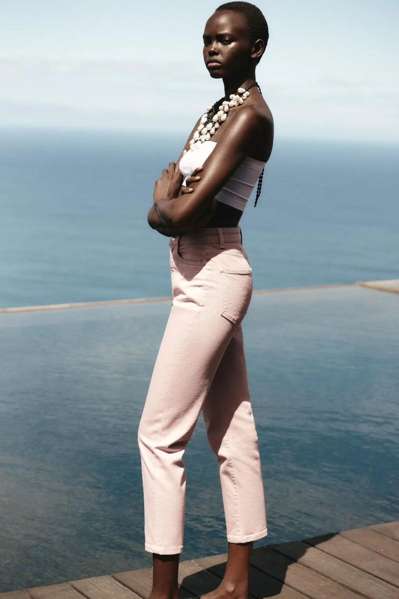 ZARA HIGH - WAIST MOM JEANS - Smgarment's