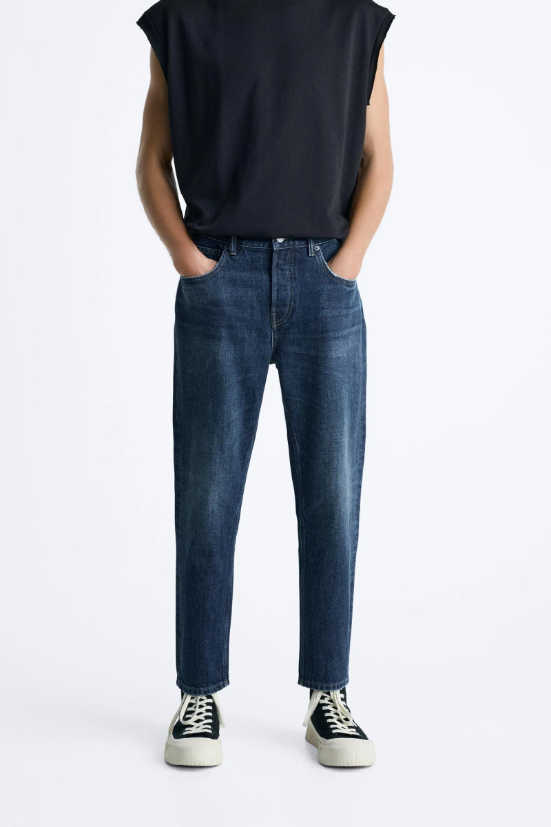 ZARA SLIM CROP JEANS - Smgarment's