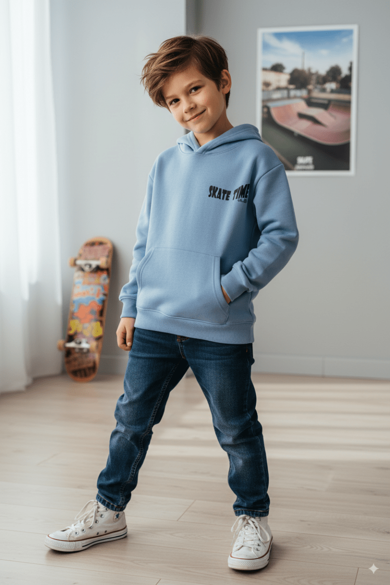 ZARA TEXT DETAIL HOODIE - Smgarment's