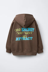 ZARA TEXT PRINT HOODIE - Smgarment's