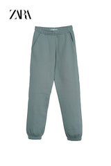 ZR GIRLS BASIC PLUSH JOGGERS - Smgarment's