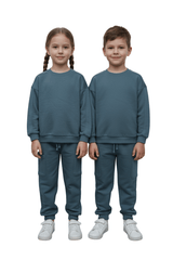 ZR KIDS BASIC SWEATSHIRT AND TROUSER SET - Smgarment's
