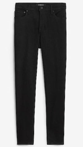 Mens Slim Fit Black Hyper Stretch Jeans