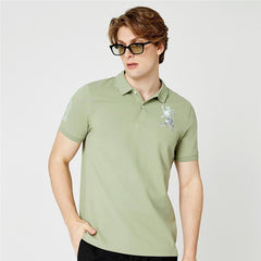 MEN’S 3D BOLD LION POLO