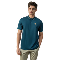 Men's Liquid Touch Badge Polo