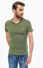 GUESS men's khaki t-shirt