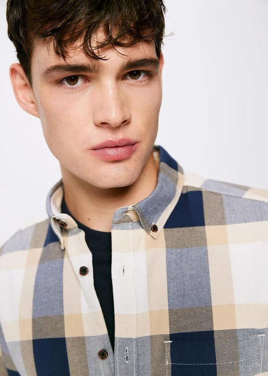 SPF MENS CHECKED SHIRT