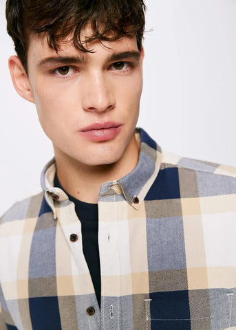 SPF MENS CHECKED SHIRT