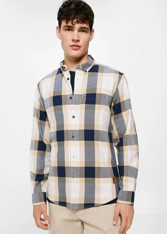 SPF MENS CHECKED SHIRT
