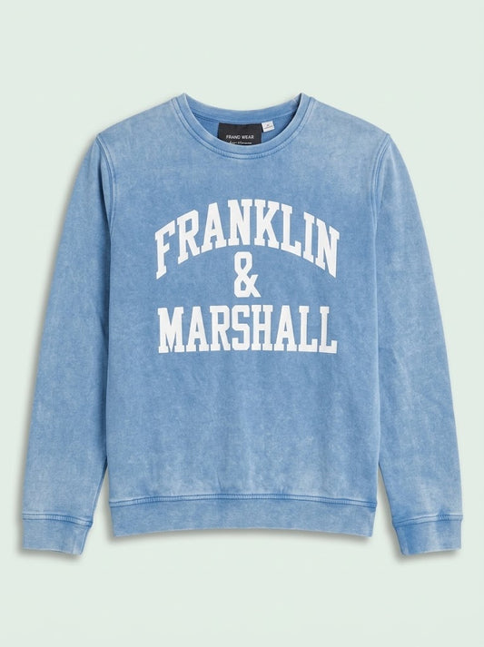 Boys' Winter Casual Cotton Graphic Sweatshirt – Blue