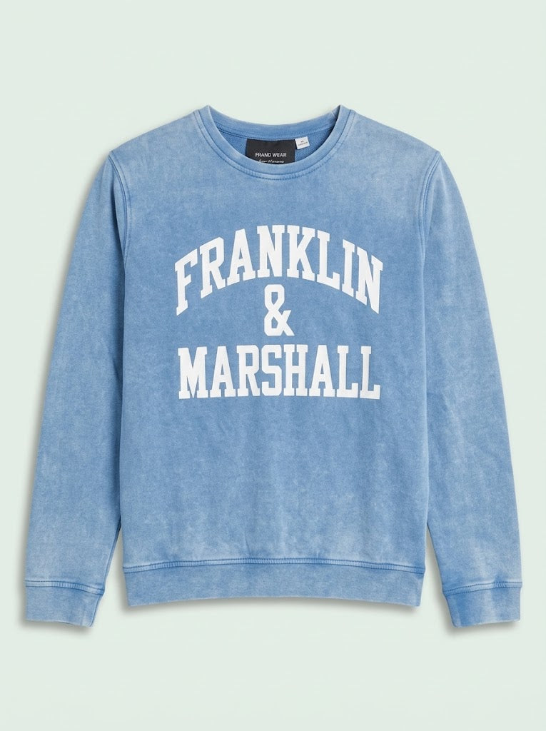 Boys' Winter Casual Cotton Graphic Sweatshirt – Blue