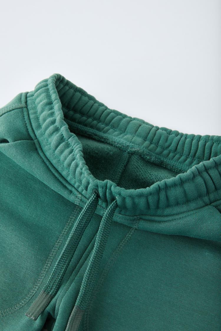 ZARA KIDS NY SWEATSHIRT AND PLUSH TROUSER SET