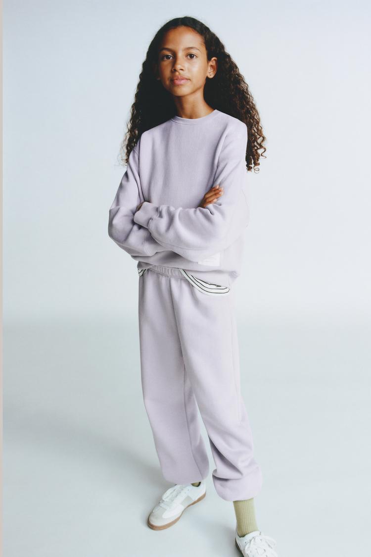 ZR KIDS SWEAT SHIRT AND AND JOGGER TROUSER SET WITH PATH