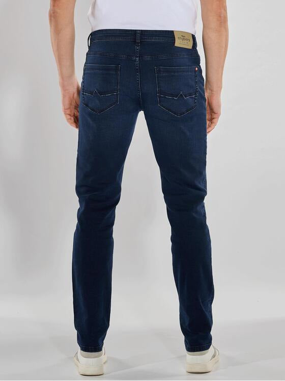 ENGBERS Super Stretch Jeans Slim Fit Indigo Blue