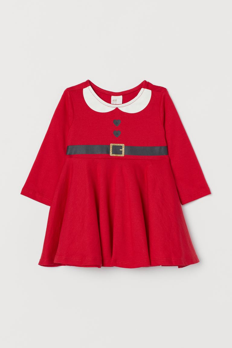 H&M Cotton plain weave dress