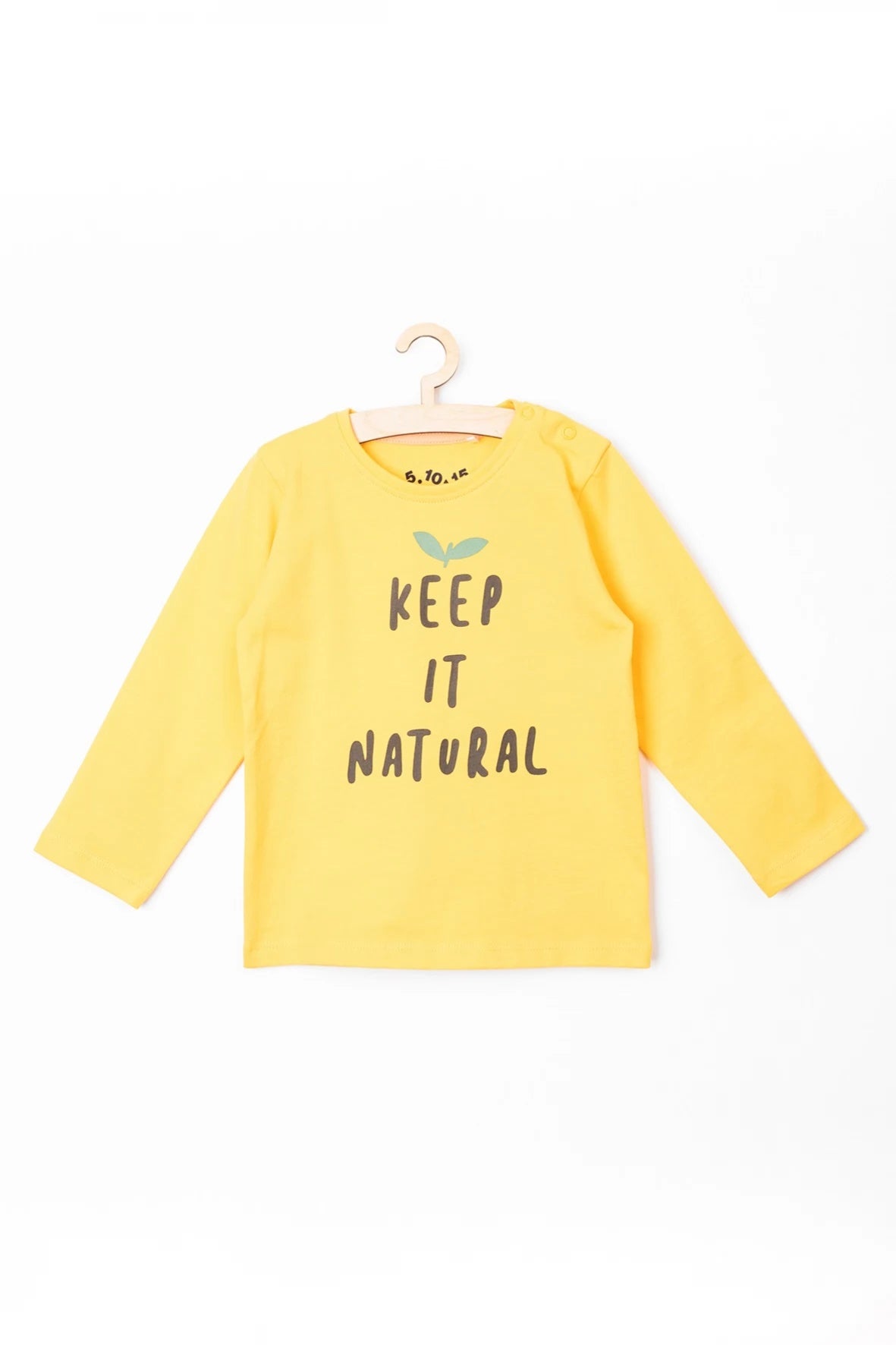 Yellow baby blouse