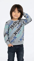 HURLEY BOYS PRINTED SWEATSHIRT