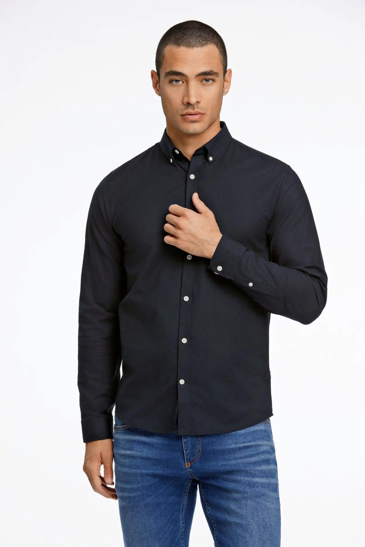 LINDBERGH Oxford Shirt Slim Fit SuperFlex