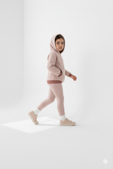ZR GIRLS Basic Hoodie and leggings Suit