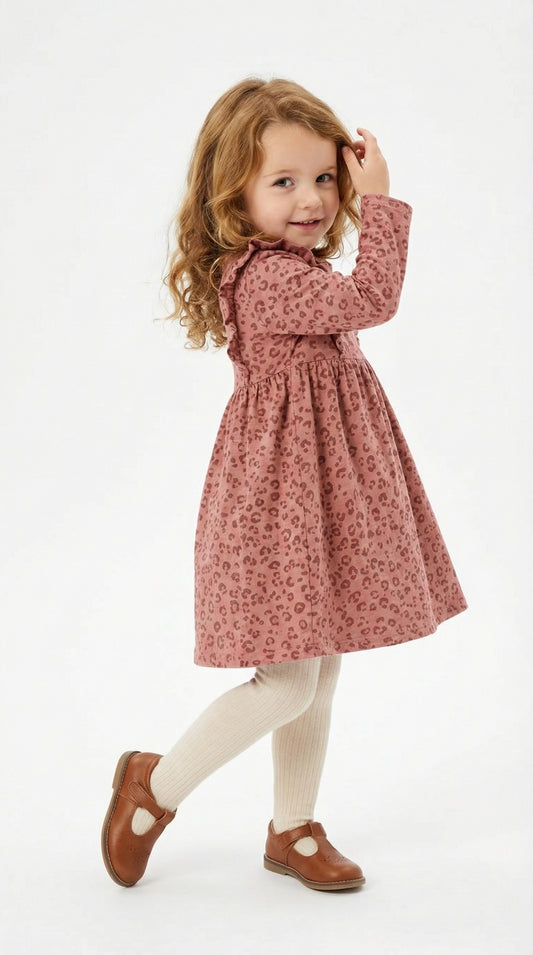 لڑکیوں کا پرنٹ شدہ لباس