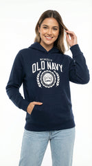 OLD NAVY Womens Chest Printed Hoodie