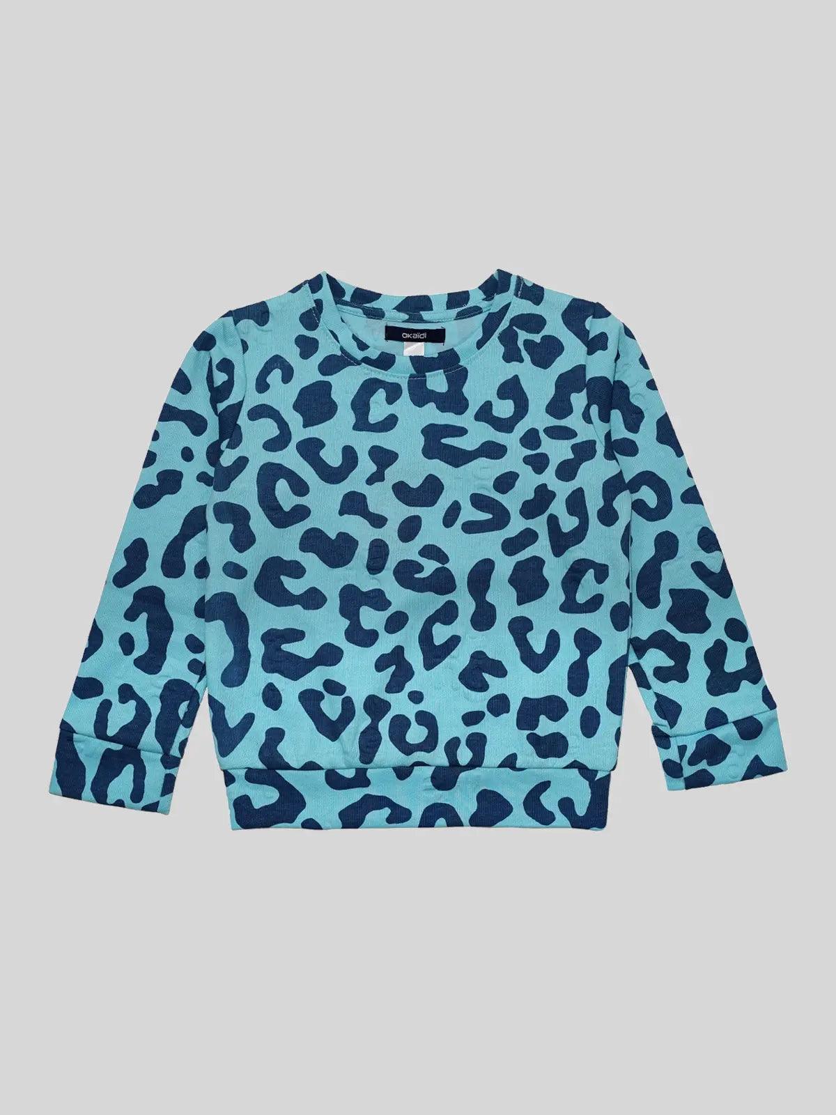 OKAIDI GIRLS GRAPHC PRINT SWEATSHIRT