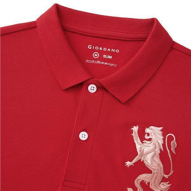 GIORDANO 3D Lion Polo