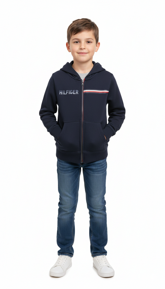 TOMMY HILFIGHER BOYS SIGNATURE HOODIE