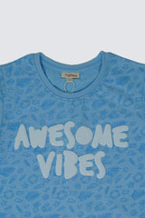 DU PAREIL AWESOME VIBE PRINT T-SHIRT