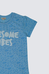 DU PAREIL AWESOME VIBE PRINT T-SHIRT